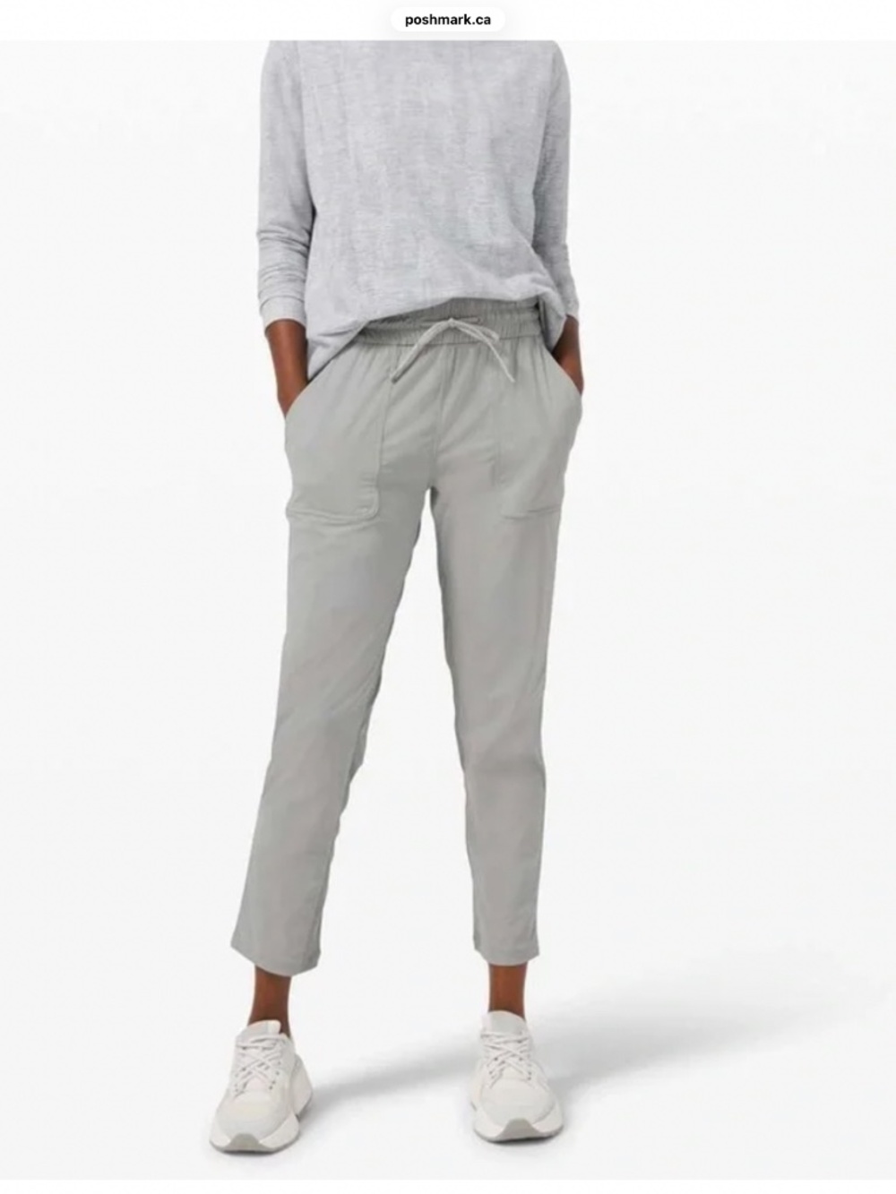 Lululemon Beyond the Studio Pant Slim Rhino Grey  Size 8